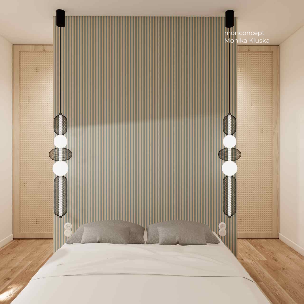 MIESZKANIE 79 m2 wizualizacja_sypialnia