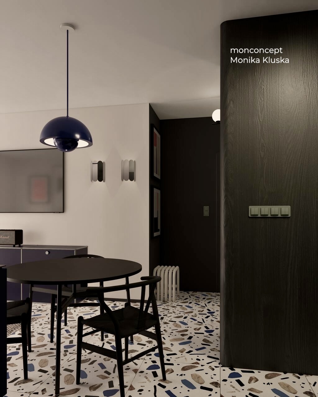 MIESZKANIE 43 m2 mieszkanie salon jadalnia przedpokój